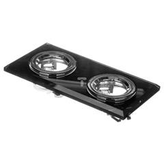 Oprawa wstropowa ozdobna 2x50W GX5,3 IIIkl. 12V IP20 MORTA CT-DSL250-B 19360