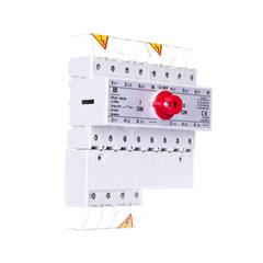 Przełącznik sieć-agregat 63A 3P+N (biegun N nierozłączalny) PRZK-3063N\W01