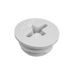 Zaślepka poliestrowa M12 SKINDICHT BLK-M 12x1,5 jasnoszara 52006600 /100szt./