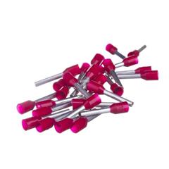 Końcówka tulejkowa izolowana HI 1/10 DIN E08KH-02010113601 /100szt./