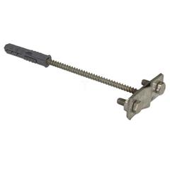 Uchwyt z kołkiem wkręcany pod drut odgromowy/ bednarkę fi 12mm nierdzewny 12.4 NI /91200405/