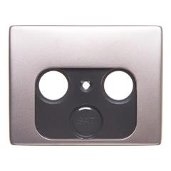 Berker Arsys Element centralny do gndiazda antenowego 2- i 3-wyjściowego stal szlachetna nierdzewna 12020004