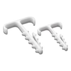 Uchwyt kablowy UWT wbijany dwustronny biały UWT-2 89140306 /100szt./