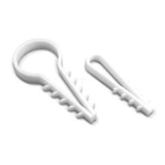 Uchwyt kablowt UWO wbijany biały UWO-10 89128306 /100szt./