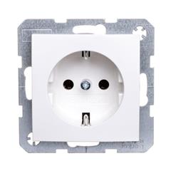 Berker B.Kwadrat Gniazdo Schuko 16A IP20 śnieżnobiały 47431909