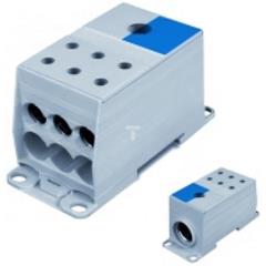 Blok rozdzielczy CU 1-potencjałowy niebieski AUX38403N  82128003