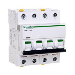 Wyłącznik nadprądowy 4P C 25A 10kA AC iC60H A9F07425