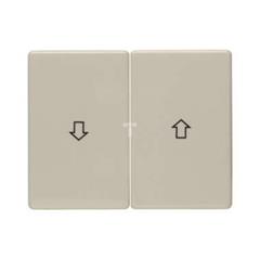 Berker Arsys Klawisz podwójny z symbolem „Strzałka” kremowy 14350102