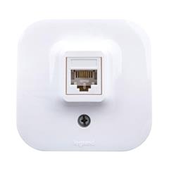 FORIX Gniazdo telefoniczne pojedyncze RJ11 białe 782414