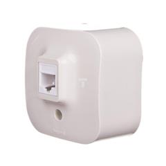 FORIX Gniazdo telefoniczne pojedyncze RJ11 kremowe 782444