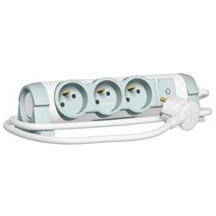 Przedłużacz komfort z wyłącznikiem 3x2P+Z 1,5m 50071