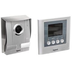 Zestaw wideodomofon z ekranem KIT 3,5 cala aluminium 369100