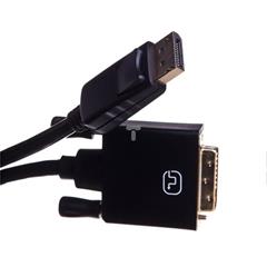 Kabel adapter DisplayPort 1.2 Typ DP/DVI-D(24+1), M/M czarny 5m AK-340301-050-S