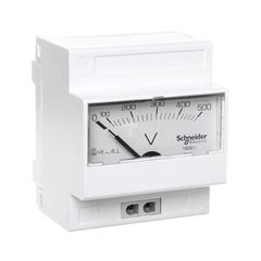 Woltomierz 1-fazowy analogowy modułowy 0-500V VLT 16061