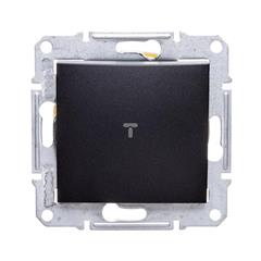 SEDNA Łącznik schodowy 16AX grafitowy IP20 SDN0400470