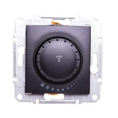 SEDNA Ściemniacz przyciskowo-obrotowy 25-325VA z funkcją łącznika schodowego grafitowy SDN2200770