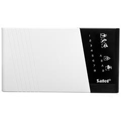 Klawiatura obsługi systemu alarmowgo, LED, z klapką, do systemu CA-6 Satel CA-6 KLED