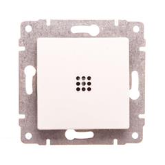 VENA Łącznik pojedynczy podświetlany biały 520411