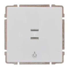 KOS66 Przycisk /światło/ podświetlany biały 620413