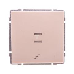 KOS66 Łącznik schodowy podświetlany kremowy 620316