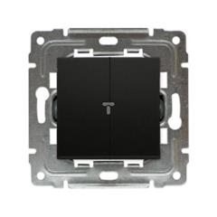 DANTE Łącznik świecznikowy czarny 450915