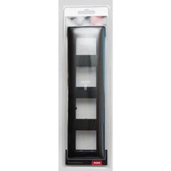 DANTE Ramka poczwórna czarna 450984