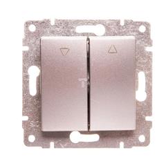 VENA Przycisk żaluzjowy aluminium 514018