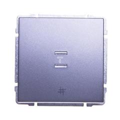 KOS66 Łącznik krzyżowy podświetlany grafitowy 626017