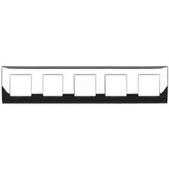 DANTE Ramka pięciokrotna galwanizowana chrom 457085