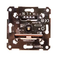 Merten System M Ściemniacz przyciskowo-obrotowy obciążenie indukcyjne 1000W mechanizm MTN5135-0000