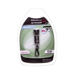 Latarka brelok aluminiowy NU-LIGHT 1xNichia LED 15lm 4xLR41 (w zestawie) max.11h grafitowy L-MX012L