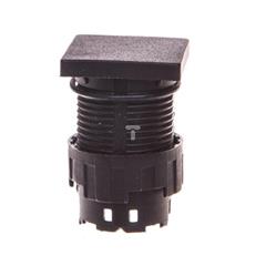Zaślepka 18x18mm czarna IP65 Q18BS 037985