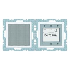 Berker B.1/B.3/B.7 Glas Radio Touch 230V 50Hz śnieżnobiały mat 28809909