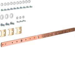 Szyna uziemiająca univers 20x5mm 2-polowa UZ020
