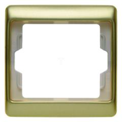 Berker Arsys Ramka pojedyncza metalowa złota 13140002