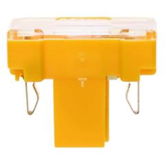 Berker/B.Kwadrat Wkładka żarowa z zaciskiem N żółta 167602