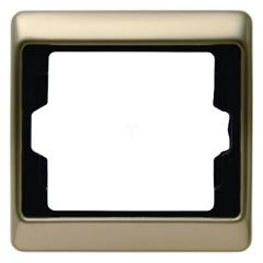 Berker Arsys Ramka pojedyncza metalowa jasny brąz 13140001