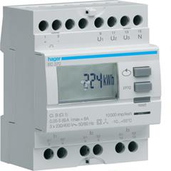 Licznik energii elektrycznej 3-fazowy 230/400VAC 6000/5A pomiar przekładnikowy EC370