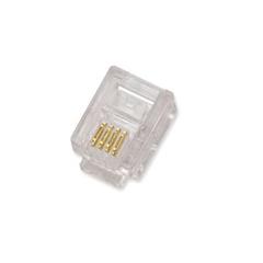 Wtyk RJ11 6P4C 6-pozycyjny 4-stykowy /100szt/ X-ML-MP06-4-15