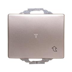 Berker Arsys Gniazdo pojedyncze SCHUKO z pokrywą i ochroną styków 16A 250V stal szlachetna nierdzewna 47570004