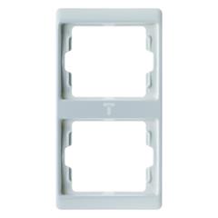 Berker Arsys Ramka podwójna pionowa śnieżnobiała 13230069