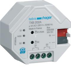 Wyjście binarne dwukanałowe podtynkowe 4A 30V DC TXB202A