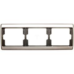 Berker Arsys Ramka potrójna pozioma stal szlachetna nierdzewna 13740004