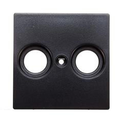 Merten System M Płytka centralna podwójna gniazda antenowego TV/SAT antracyt MTN4122-0414