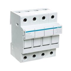 Rozłącznik bezpiecznikowy cylindryczny 3P+N 25A 8,5x31,5mm L31 LS404