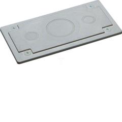 Przepust kablowy univers z uszczelką IP54 2xM25/32 1xM50/63/75 120x232x17mm FZ408M