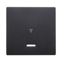 Merten System M Klawisz pojedynczy do łącznika z podświetleniem antracyt MTN431014