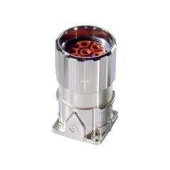 Wtyczka okrągła pulpitowa żeńska 3+PE+4 630V 26A EPIC LS1 A6 76084000