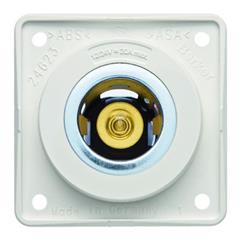 Integro Flow Gniazdo zasilania 12 V śnieznobiały mechanizm 0845712509