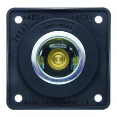 Integro Flow Gniazdo zasilania 12 V czarny mat mechanizm 0845712503